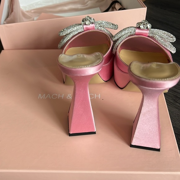 Mach & Mach pink heels - Picture 4 of 6